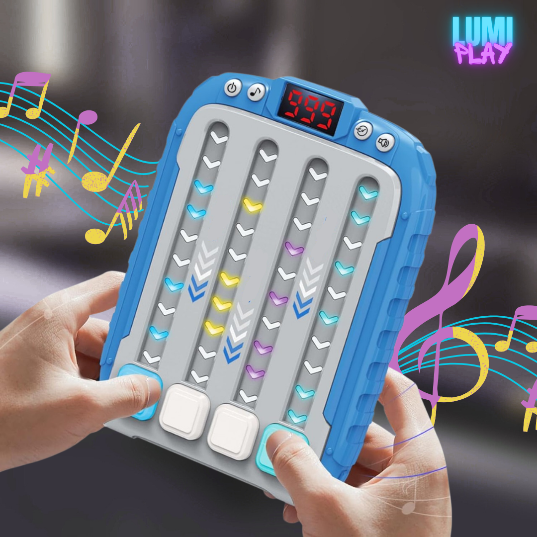 Juego Portátil de Reflejos con Luces LED Antiestrés